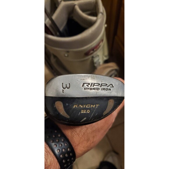 Knight Rippa 3 hybrid rh single golf club 22° platinum hi modulus low torque - Picture 1 of 8